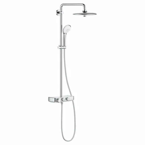 Sistem de dus Grohe 26509000, 260 mm, 1 bar, 110 mm, 1.75 m, 306 mm, 450 mm, 1 functii palarie dus, Crom