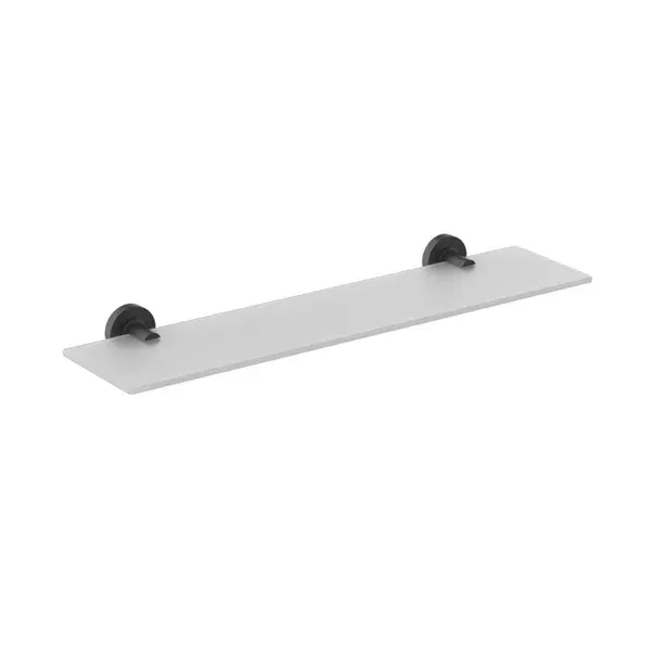 Etajera Ideal Standard IOM 52 cm negru mat