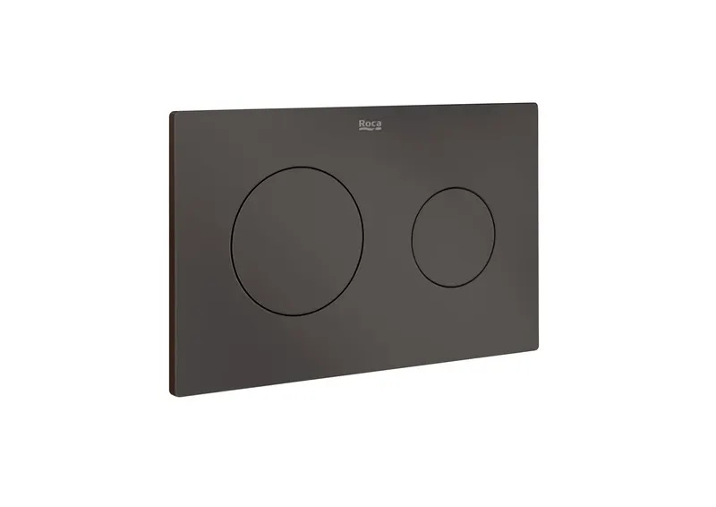 Clapeta actionare Roca A89018920M, Wall, pentru toaleta, tip instalare orizontala, pentru tip rezervor incastrat, maro