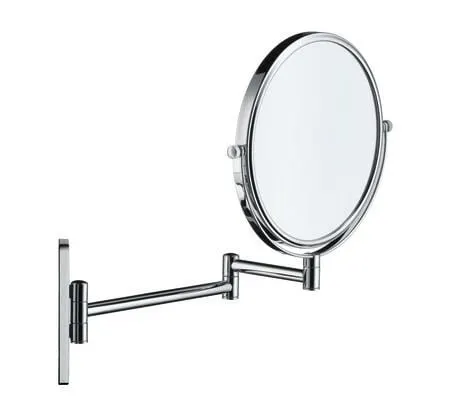 Oglinda cosmetica Duravit 0099121000, D-Code, pivotanta, numar orificii instalare 2, tip instalare pe perete, crom