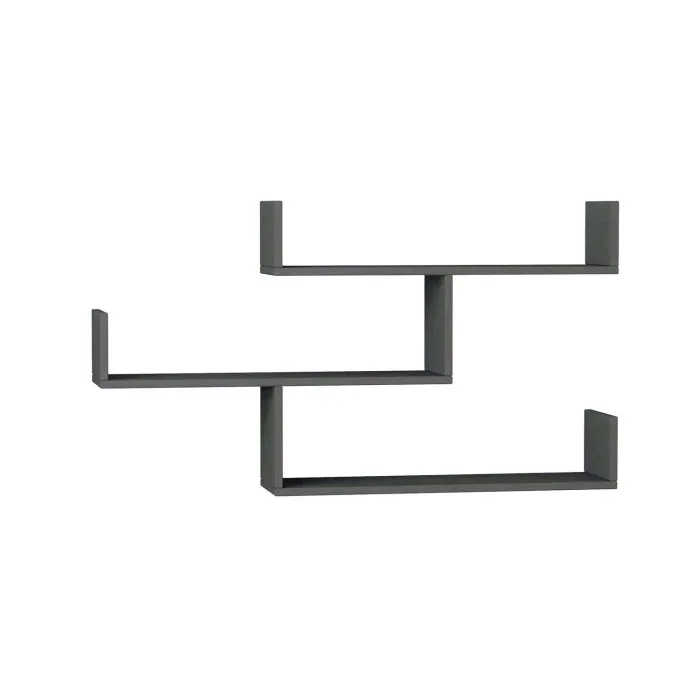 Raft suspendat TIBET, antracit, 120x22x67 cm