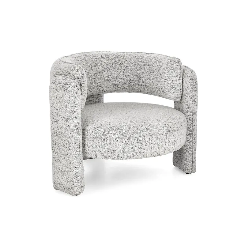 Fotoliu AISHA MELANGE GREY - Grey
