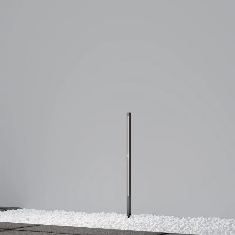 Lampa stativa POLE - Gri inchis / H80cm