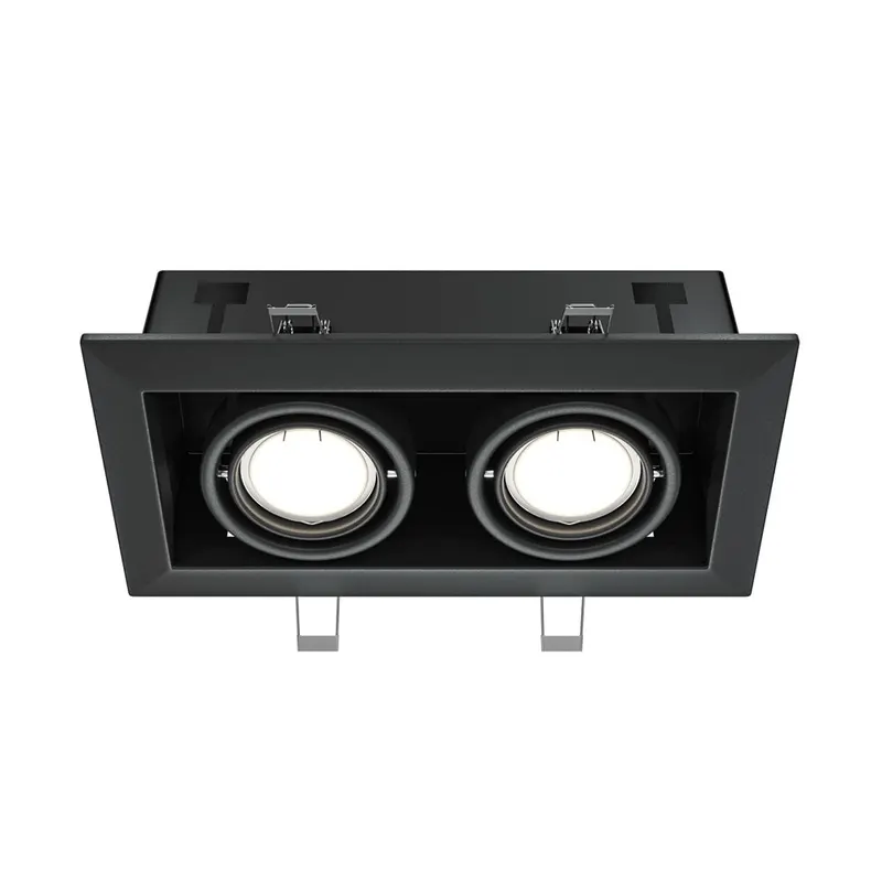 Spot incastrat TRIAN MODERN DOUBLE - Negru