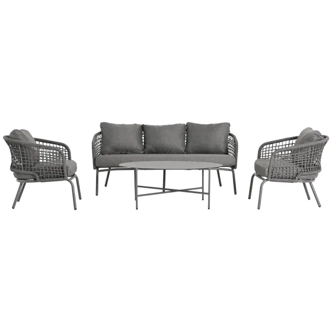 Set pentru exterior CADIZ - Gri inchis