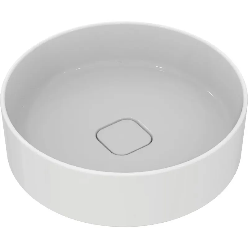Lavoar pe blat alb 45 cm, rotund, Ideal Standard Strada II