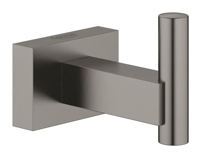 Agatatoare Grohe 40511AL1, Essentials Cube, pe perete, metal, mat, grafit