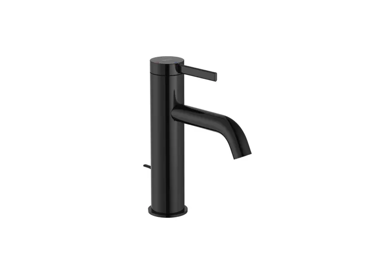 Baterie lavoar Roca A5A309ECN0, 28 mm, 5 l min, 0.5 bar, 35 mm, 177 mm, 115 mm, 365 mm, 1 orificii instalare, Negru
