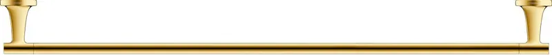 Bara prosop Duravit 0099433400, Starck T, tip instalare pe perete, numar orificii instalare 2, auriu