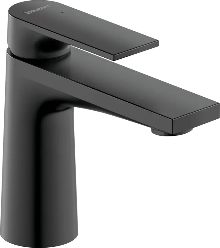 Baterie lavoar Duravit TU1010002046, Tulum, tip comanda monocomanda, tip instalare pe lavoar, marime m, negru