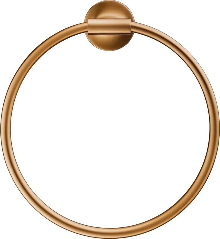 Inel prosop Duravit 0099470400, Stack T, tip instalare pe perete, numar orificii instalare 2, pivotanta, bronz