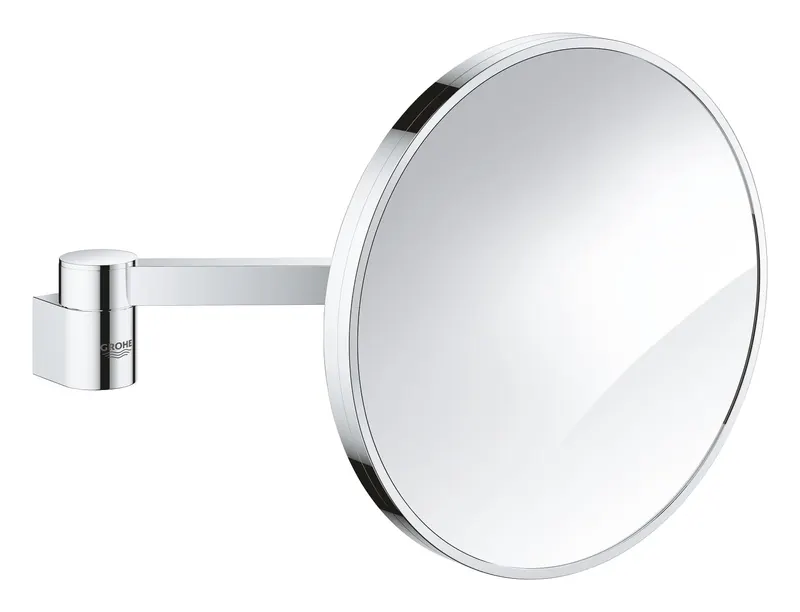 Oglinda cosmetica Grohe 41077000, barbierit Selection, tip instalare pe perete, factor amplificare 7, crom