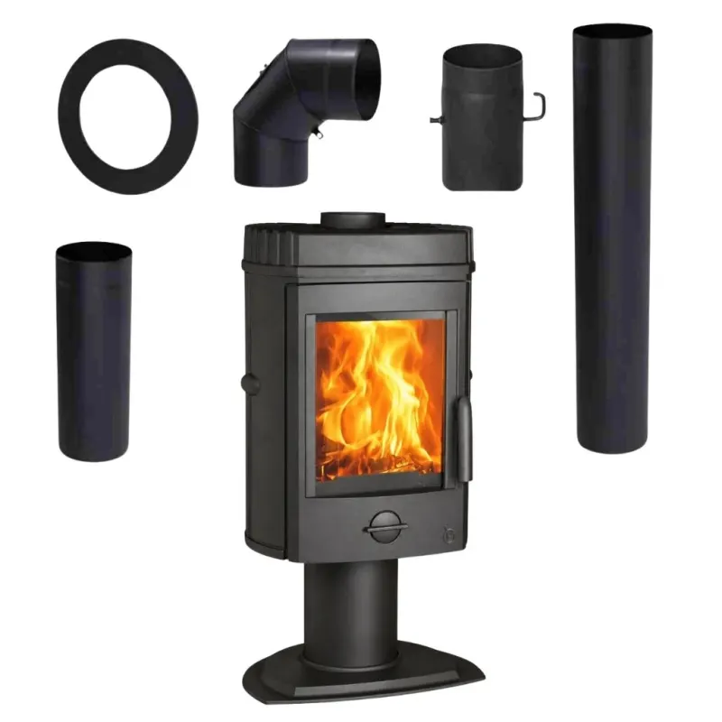 Soba fonta Mesnil 8-12kW + Piese Racordare PRO