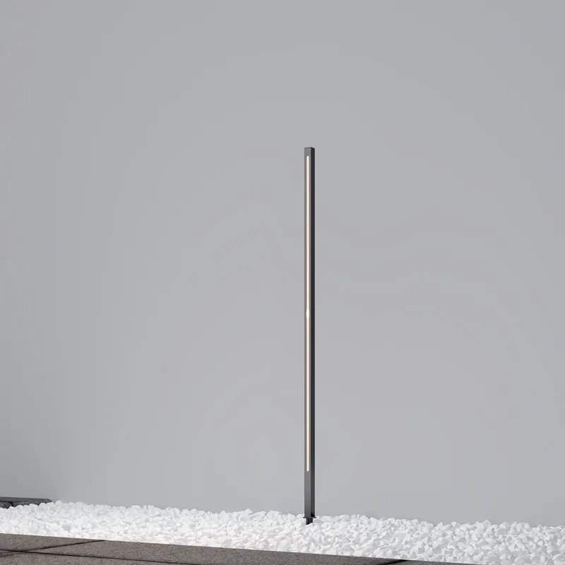 Lampa stativa POLE - Gri inchis / H120cm