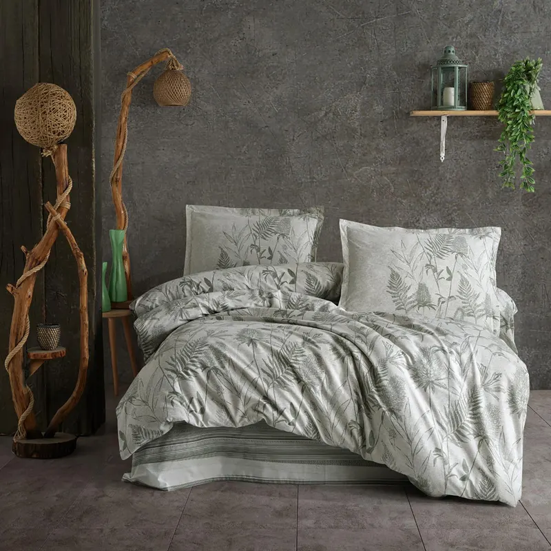Lenjerie de pat ranforce clasy king size (tuva)