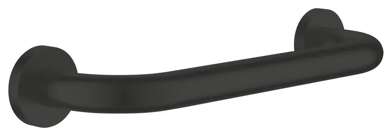 Bara sustinere Grohe 411892430, 350 mm, 88 mm, 2 orificii instalare, pe perete, metal, elemente fixare ascunse, Negru