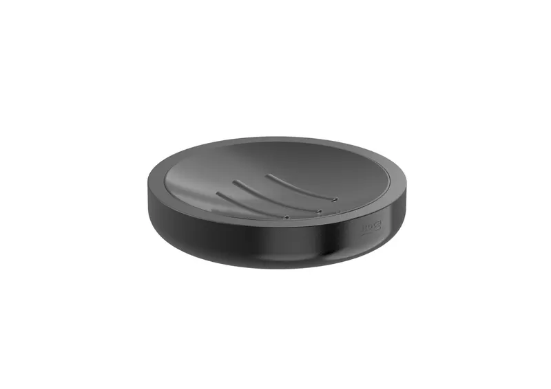 Savoniera Roca A817024NM0, 110 mm, pe blat, metal, elemente fixare ascunse, savoniera, Negru