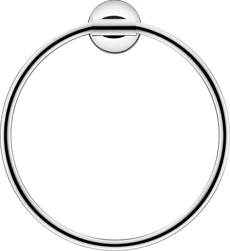 Inel prosop Duravit 0099471000, Starck T, tip instalare pe perete, numar orificii instalare 2, pivotanta, crom