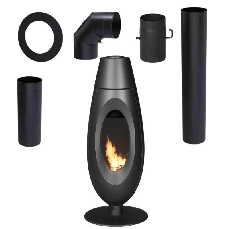 Soba fonta Ovatio 5-7.5kW + Piese Racordare PRO