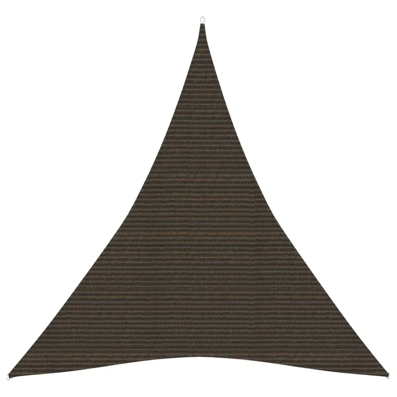 panza parasolar, maro, 4x5x5 m, hdpe, 160 g/m2