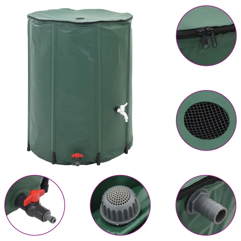 Rezervor de apa de ploaie pliabil 250 l