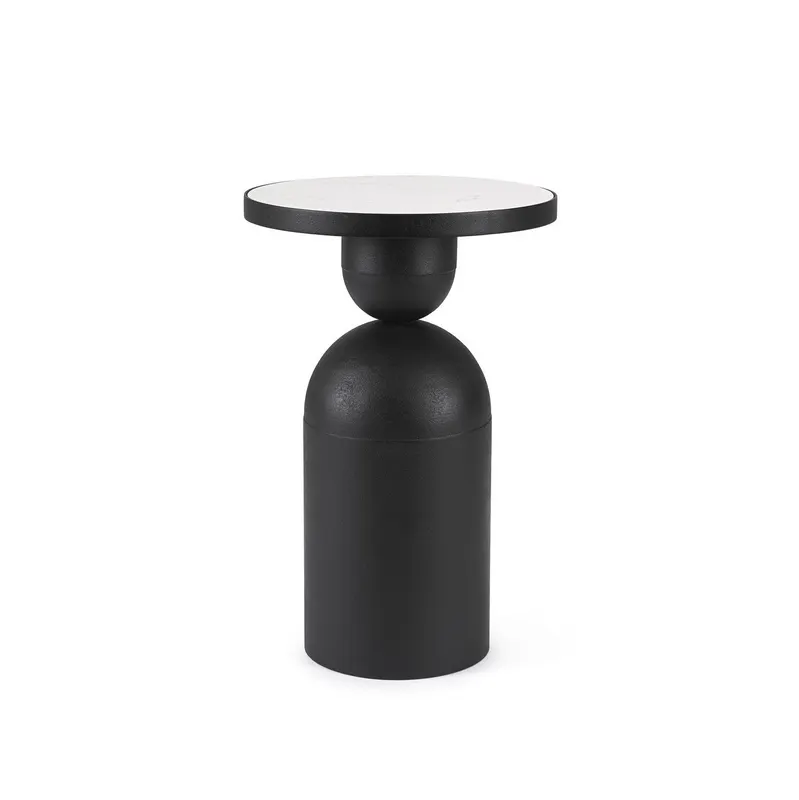 Masuta de cafea RONDEL Ø41 x 62 CM - Alb
