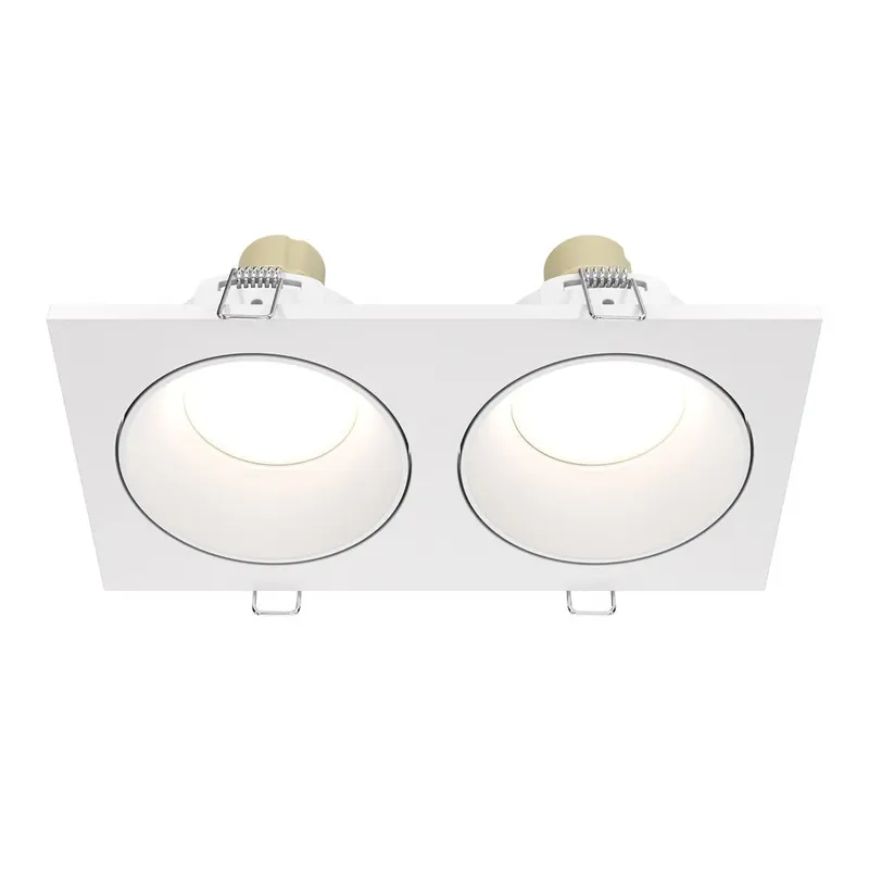 Spot incastrat OZANA DOUBLE WHITE - Alb