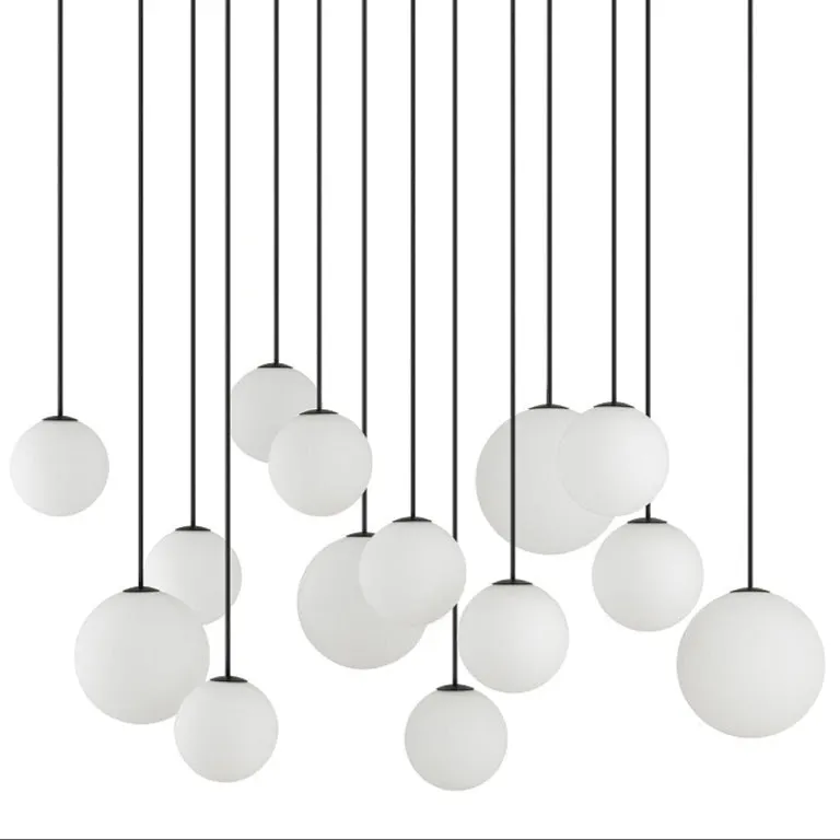 Lampa suspendata SILKA XIV - Negru