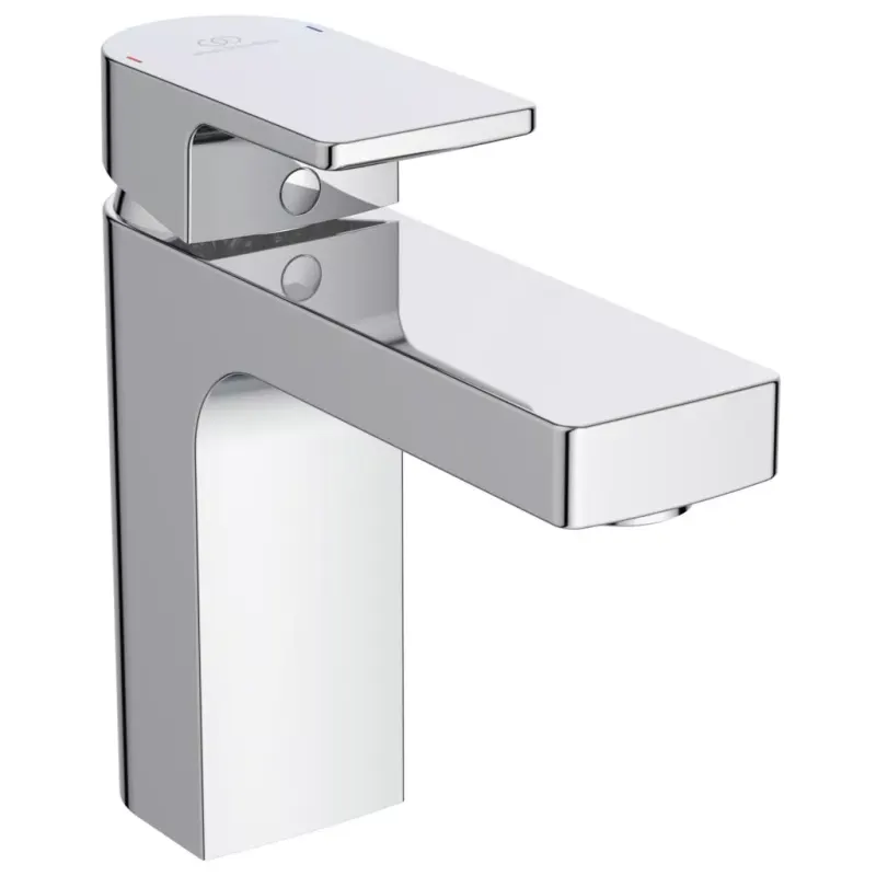 Baterie lavoar Ideal Standard Edge A7104AA, 3 8 , marimea M, monocomanda, cartus ceramic, evacuare cu tija, crom