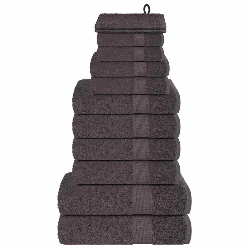 Set prosoape frogn 12 piese, antracit, 360 g/m2