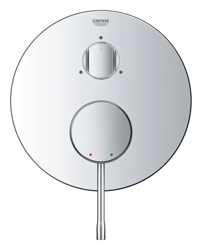 Unitate comanda Grohe 24169001, Essence, tip comanda monocomanda, tip incastrare aparent, numar iesiri 3, crom