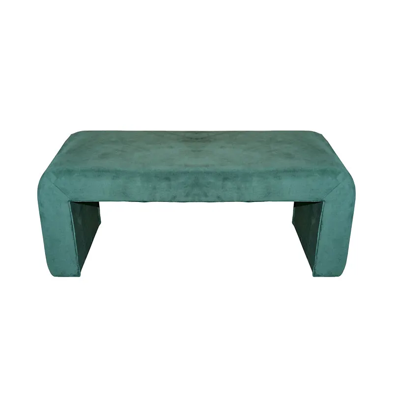 Taburet Gagga, Verde, 110x40x45 cm - Verde