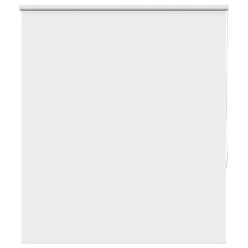 jaluza cu role opace alb 130x150 cm latime material 126,6 cm