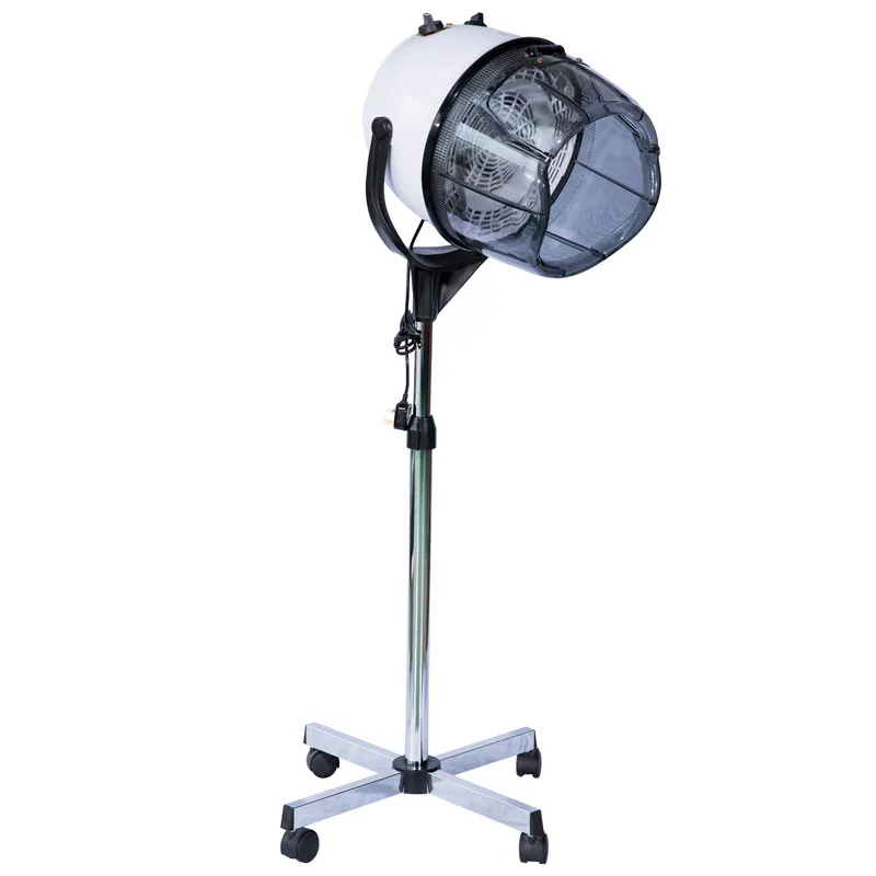 Feon HOMCOM, casca pentru uscat parul 1800W, uscator de par profesional Alb 65x65x115-165cm