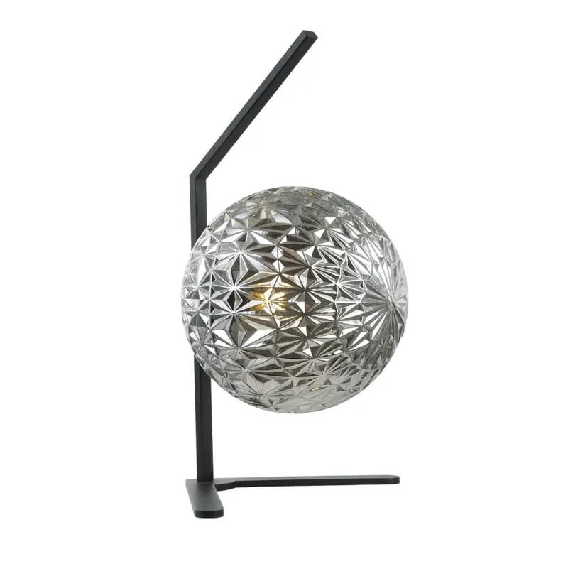Veioza JUNO TL1 silver/smoke/negru