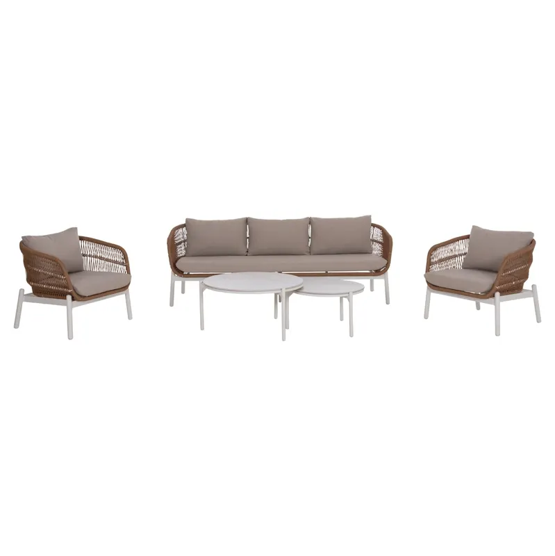 Set pentru exterior ZALEO - Alb