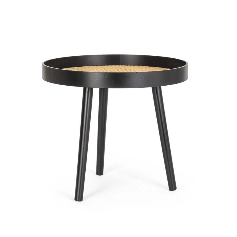 Masuta de cafea JOSINE BLACK Ø50 x 45 CM