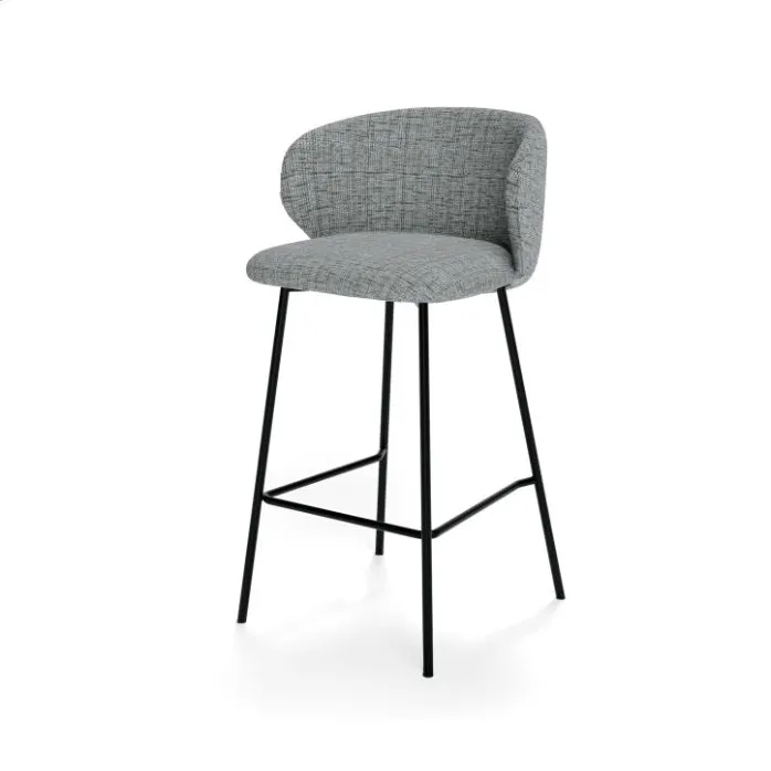 Scaun de bar TULVA H66 CM - Grey