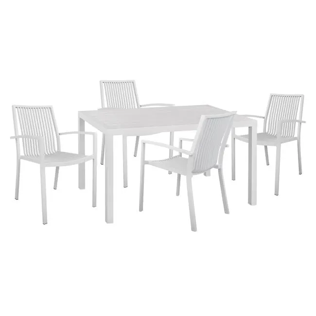 Set masa si scaune CLARA 140x80x75.5 CM