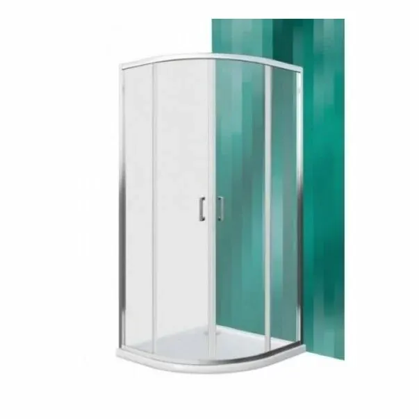Cabina de dus semirotunda cu usi glisante Roth Lega Line LLR2 900 90x90