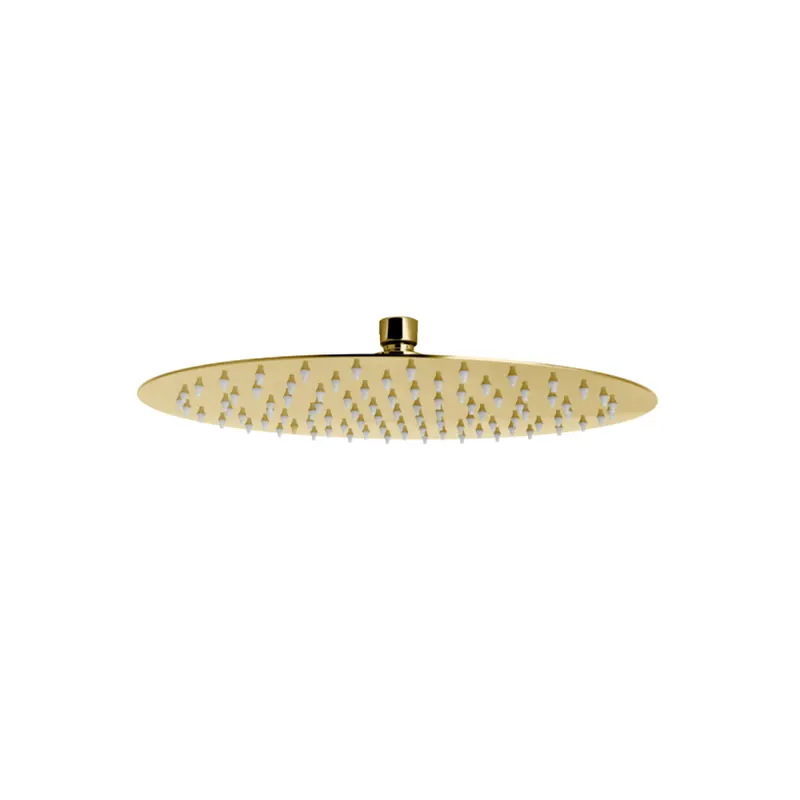 Palarie dus rotunda FDesign Inula, 300 mm, auriu lucios