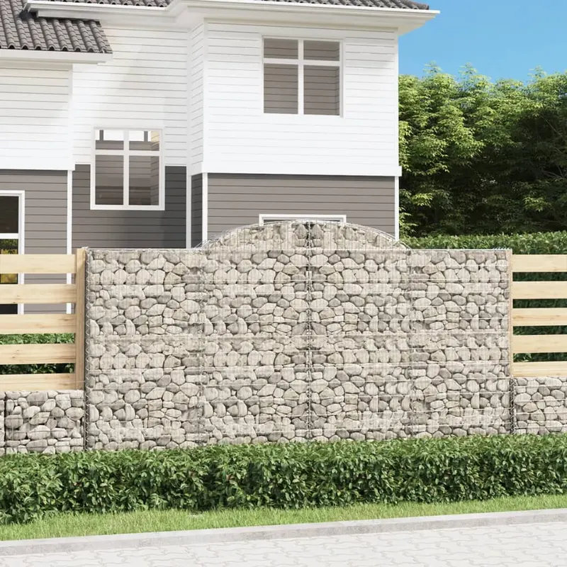 cos gabion arcuit, 300x30x160/180 cm, fier galvanizat