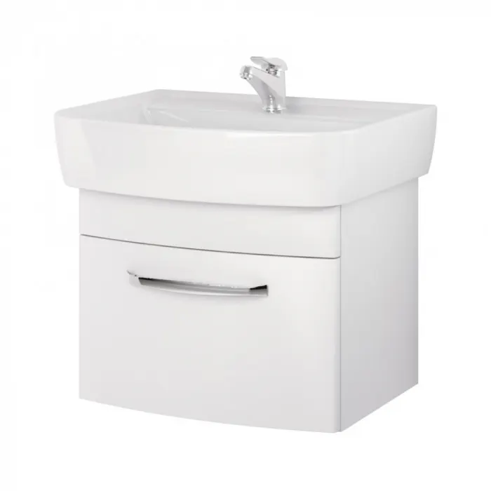 Dulap de baie Pure Alb pentru lavoar Pure 60 Cersanit