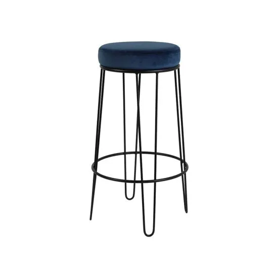 Scaun bar ALICE dark blue 73CM - PROMO - Default Title