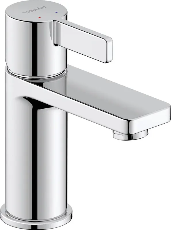 Baterie pentru lavoar Duravit DE1010002010, lavoar D-Neo, compatibil cu instalatii sanitare standard, crom