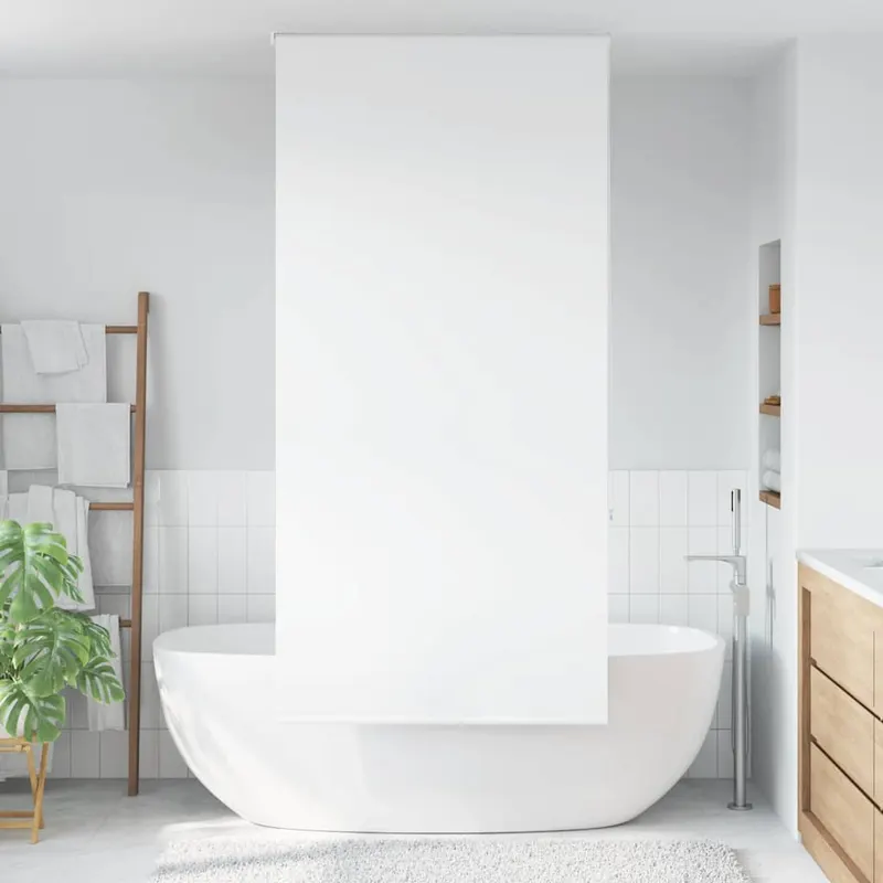 jaluza cu rola de dus 110x240 cm latime material 106 cm