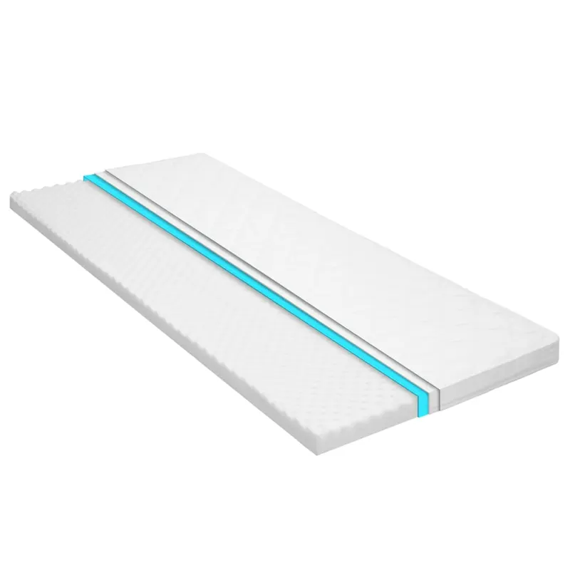 topper de saltea, profil tip ou cu spuma rece, 6 cm, 120x200 cm