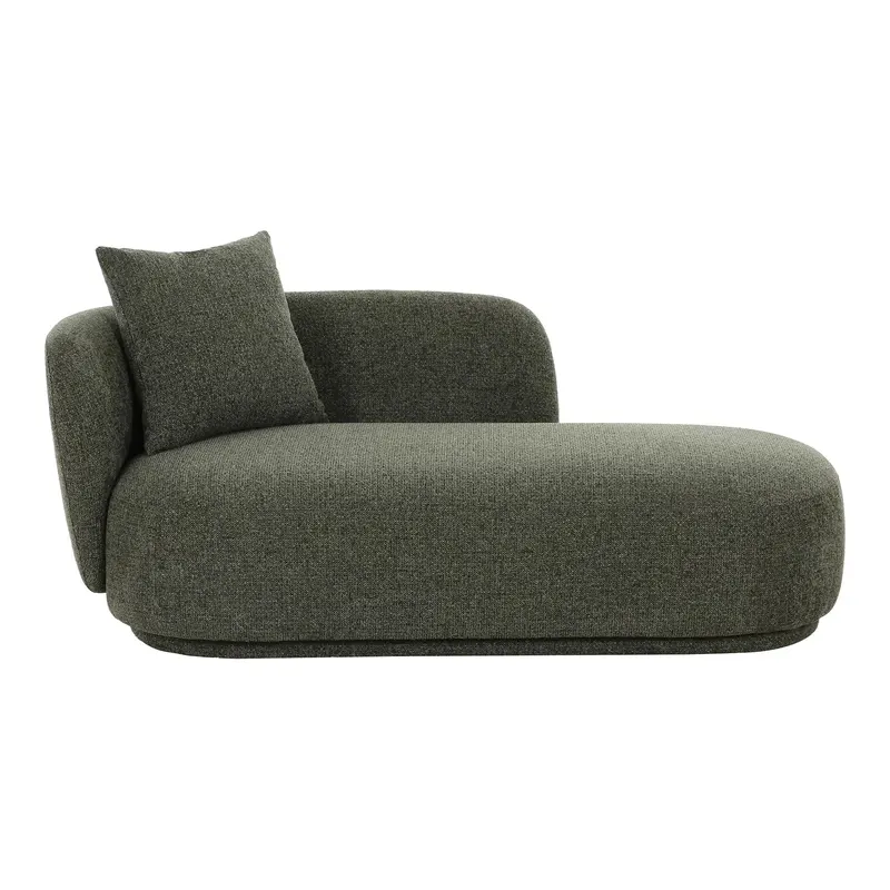 Canapea 2 locuri ROWDY LOUNGE CHENILLE 175 CM - Verde