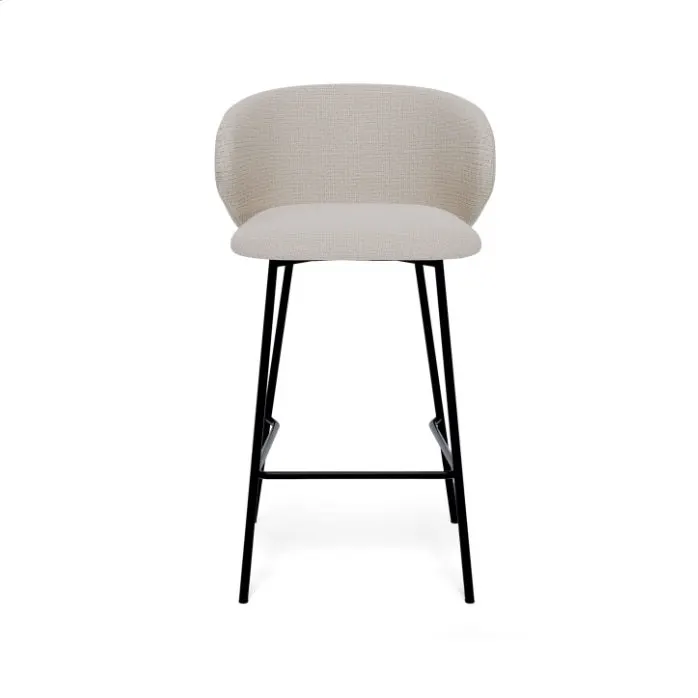 Scaun de bar TULVA H66 CM - Beige