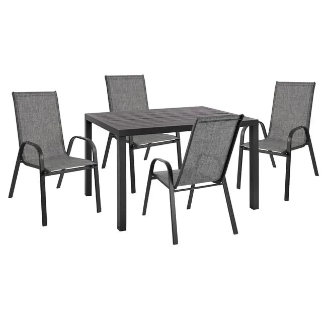 Set masa si scaune JULIETT 120x80x75.5 cm